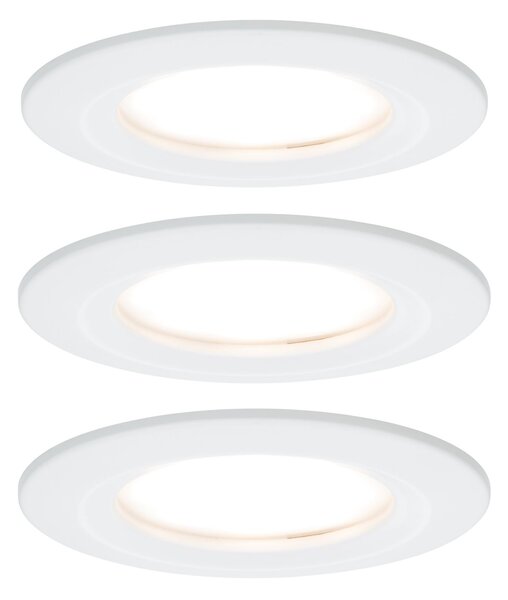 P 93460 Vestavné svítidlo LED Nova kruhové 3x6,5W bílá mat nevýklopné 934.60 - PAULMANN