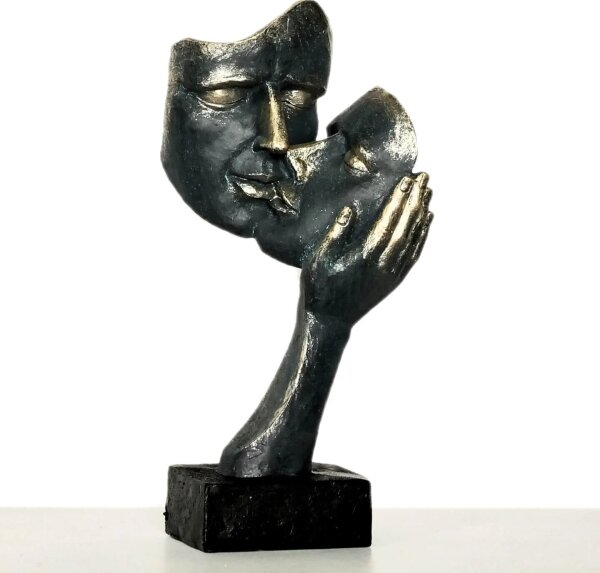 Stolní dekorace 29,5x10x14 cm pryskyřice/patina