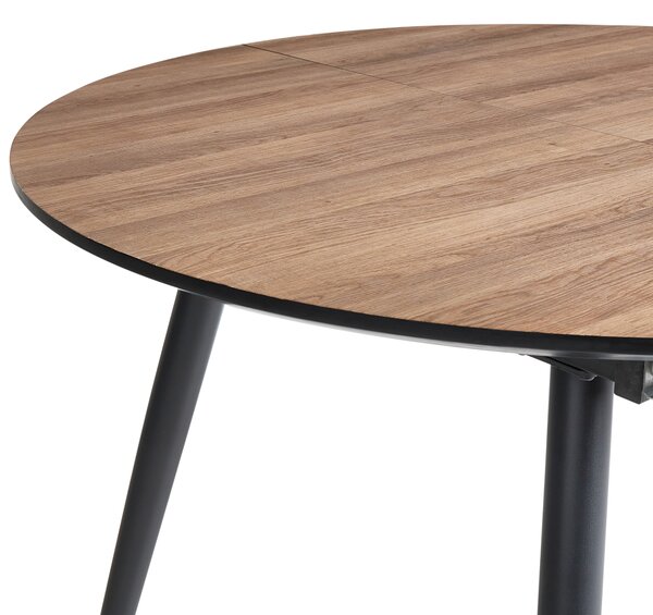 Rozkládací jídelní stůl SENIAC Hnědá 110/150 cm 112 cm