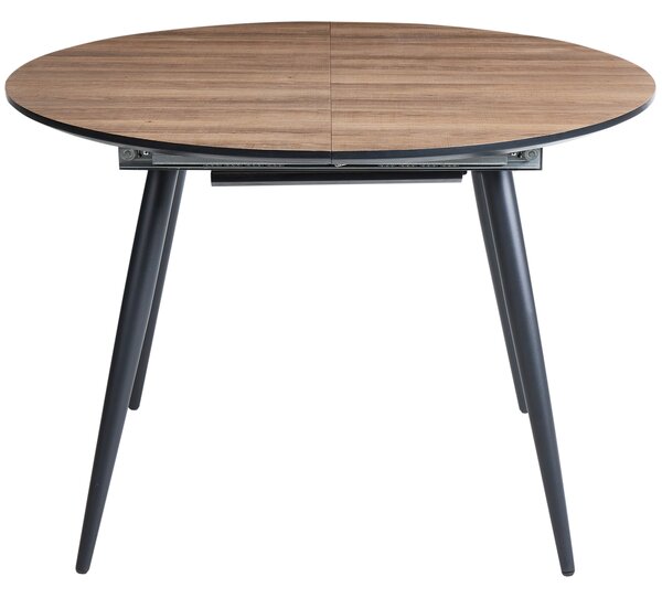 Rozkládací jídelní stůl SENIAC Hnědá 110/150 cm 112 cm