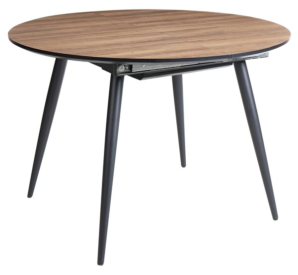 Rozkládací jídelní stůl SENIAC Hnědá 110/150 cm 112 cm