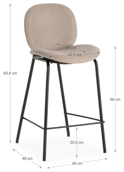 Marckeric Barová židle Cori 66 cm