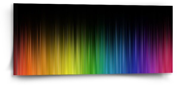 Sablio Obraz Duhová záře - 110x50 cm