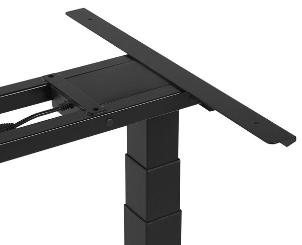 Elektricky výškově nastavitelný pracovní stůl DESTIN II Černá 160 cm 72 cm