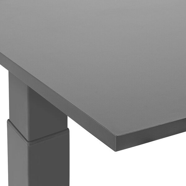 Elektricky výškově nastavitelný pracovní stůl DESTIN II Černá 160 cm 72 cm