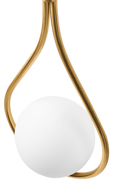 Nástěnná lampa AUROUE Zlatá Kov