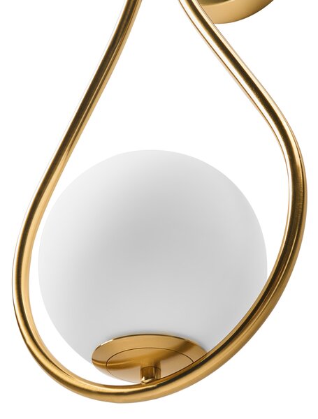 Nástěnná lampa AUROUE Zlatá Kov