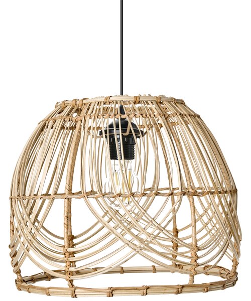 Závěsná lampa POSTRERO Ratan Přírodní