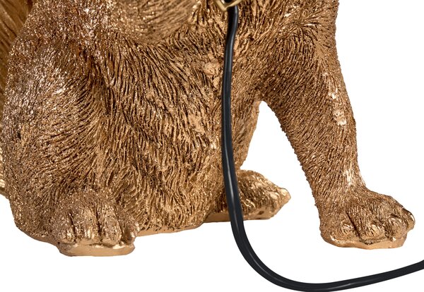 Stolní lampa Veverka PINOLI Zlatá