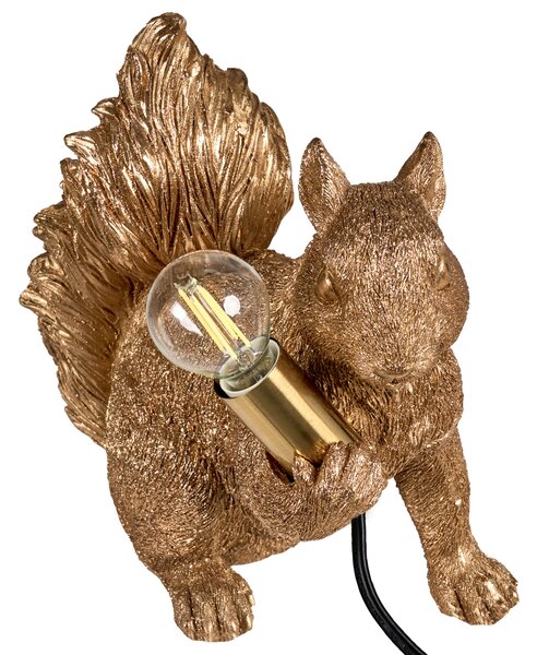 Stolní lampa Veverka PINOLI Zlatá