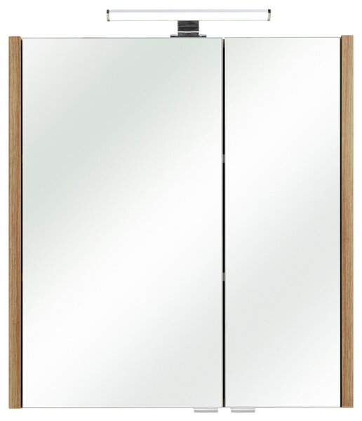 ZRCADLOVÁ SKŘÍŇKA, barvy dubu, 62/70/20 cm Xora - Zrcadlové skříňky