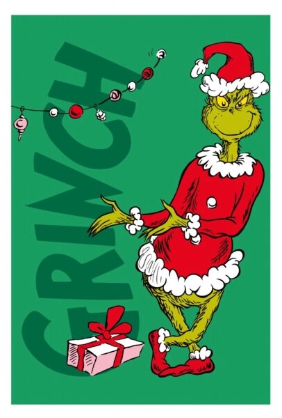Jerry Fabrics Mikroflanelová deka Grinch Presents 100x150 cm