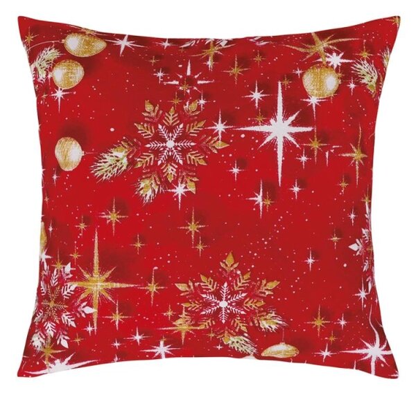 Bellatex Povláček Vánoce 45x45 cm Vánoce koule Zlatá,Šedá
