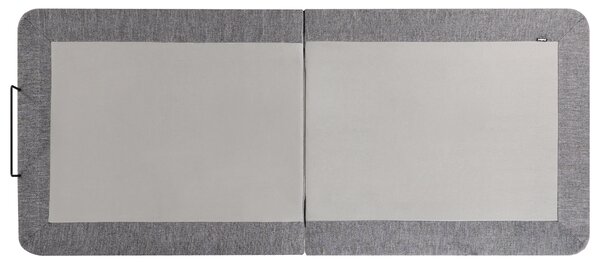 Elektricky nastavitelný rošt postele BRUNOY 80 x 200 cm Šedá