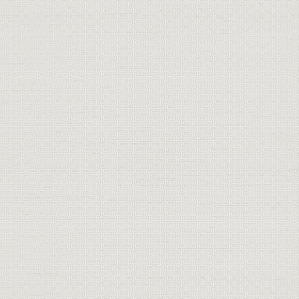 Luxusní šedo-bílá vliesová tapeta, geometrický vzorek - GR322501 rozměry 0,53 x 10 m