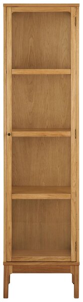 -25 % Dny MOMENTI– Nordic Living Dubová vitrína Zamma 180 x 47 cm