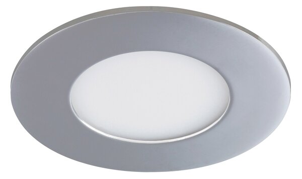 Rabalux LED zápustné stropní svítidlo Lois 3W | 170lm | 4000K | IP44 - průměr 9cm, chrom
