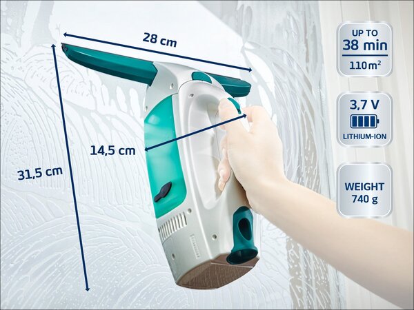 Leifheit Dry&Clean vysavač na okna 51000