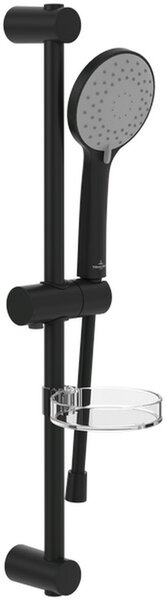 Villeroy & Boch Universal Showers sprchová sada na stěnu černá TVS109004000K5
