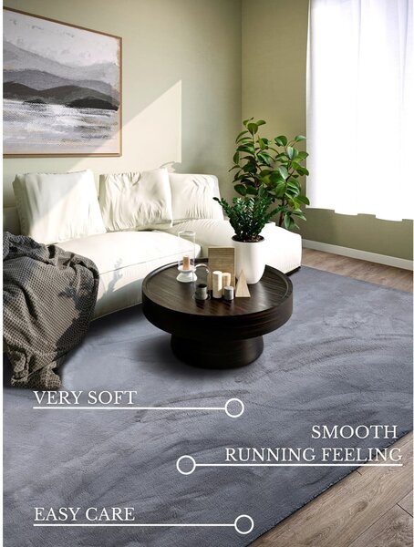 Antracitový koberec 120x170 cm Leon – Villeroy&Boch