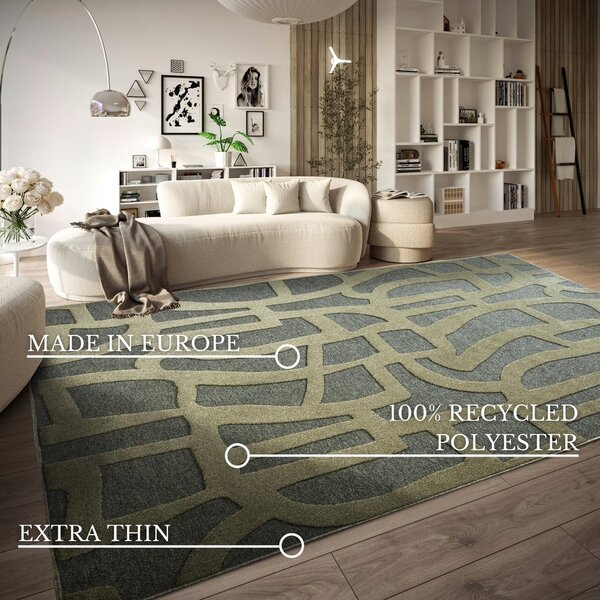Zelený koberec z recyklovaných vláken 160x230 cm Therese – Villeroy&Boch
