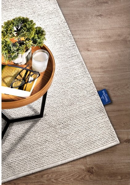 Bílý ručně tkaný vlněný koberec 190x280 cm Francois – Villeroy&Boch