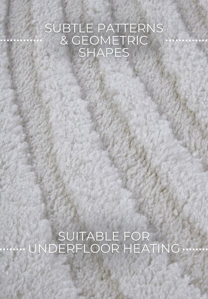 Krémový koberec 160x235 cm Pigment Cream White – Elle Decoration