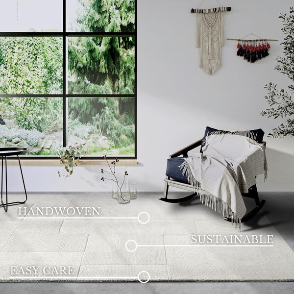 Krémový ručně tkaný vlněný koberec 120x170 cm Charlotte – Villeroy&Boch