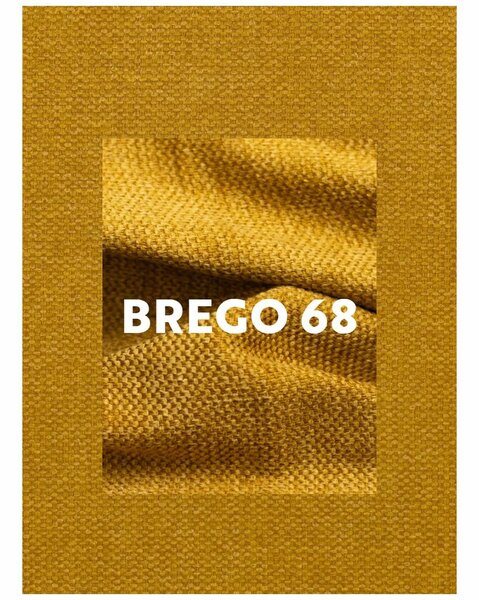 Křeslo Brigitte Brego, hořčicová
