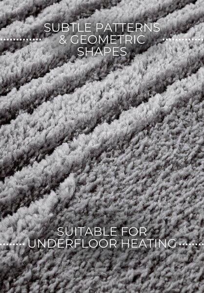 Šedý koberec 160x235 cm Bartoux Light Grey – Elle Decoration