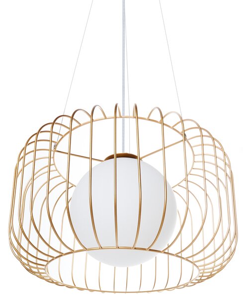 Závěsná lampa BAIROA Kov Zlatá