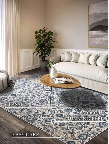 Modro-krémový koberec 200x280 cm Ernest – Villeroy&Boch
