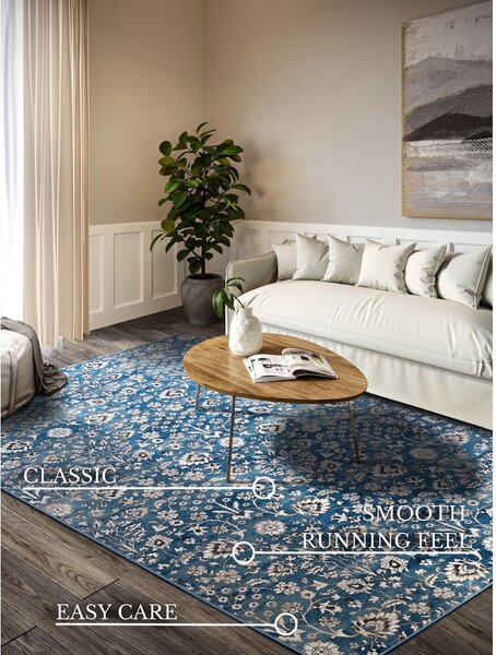 Modrý koberec 120x170 cm Ernest – Villeroy&Boch