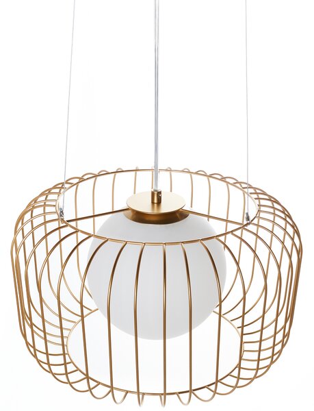 Závěsná lampa BAIROA Kov Zlatá