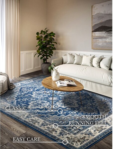 Modrý koberec 120x170 cm Jehanne – Villeroy&Boch