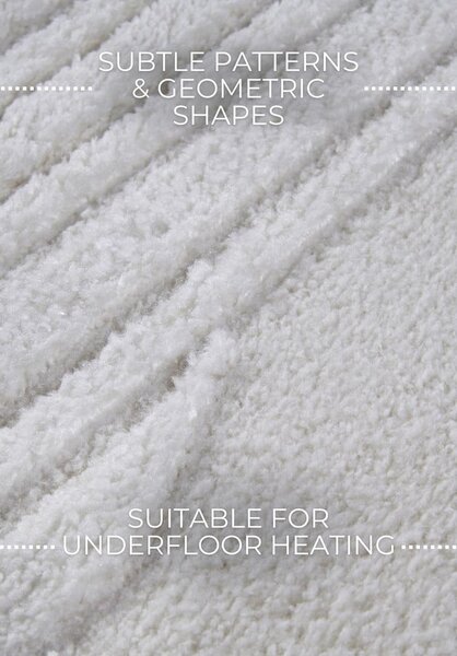 Krémový koberec 160x235 cm Bartoux Cream White – Elle Decoration