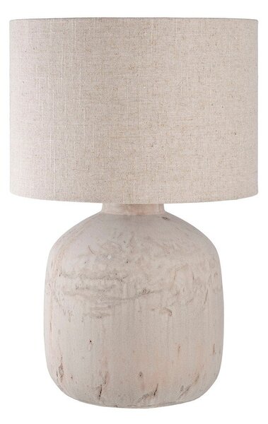 Krémová stolní lampa s textilním stínidlem (výška 46,5 cm) Bilby – House Nordic