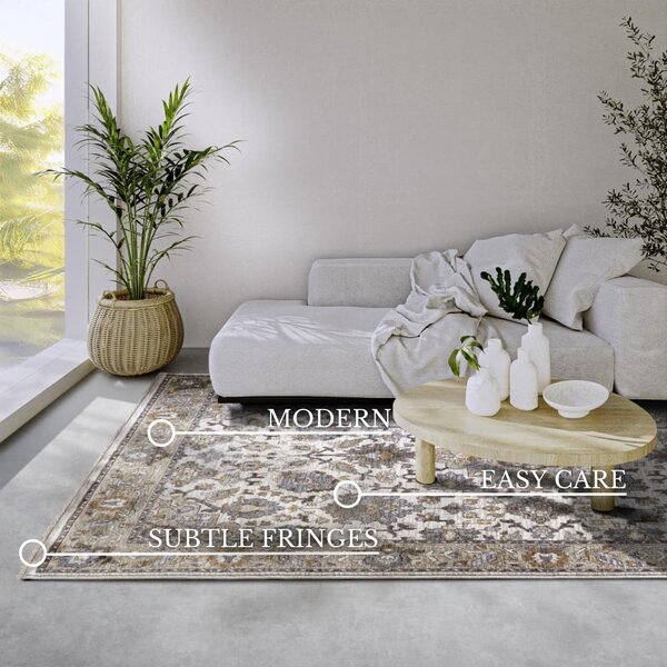 Hnědo-krémový koberec 120x170 cm Egon – Villeroy&Boch