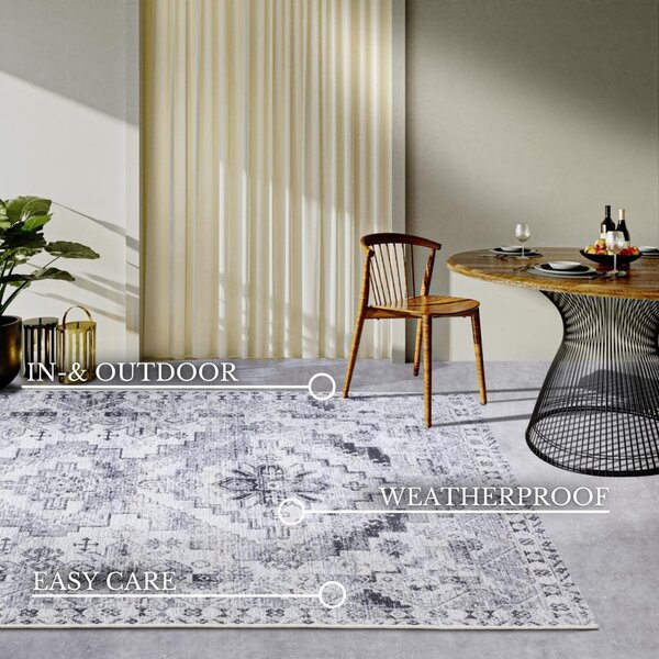 Šedý venkovní koberec 120x180 cm Esther – Villeroy&Boch