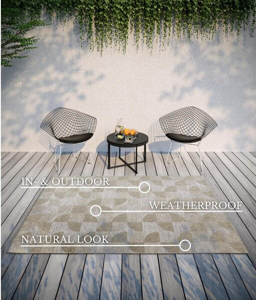 Venkovní koberec v přírodní barvě 155x230 cm Margaretha – Villeroy&Boch