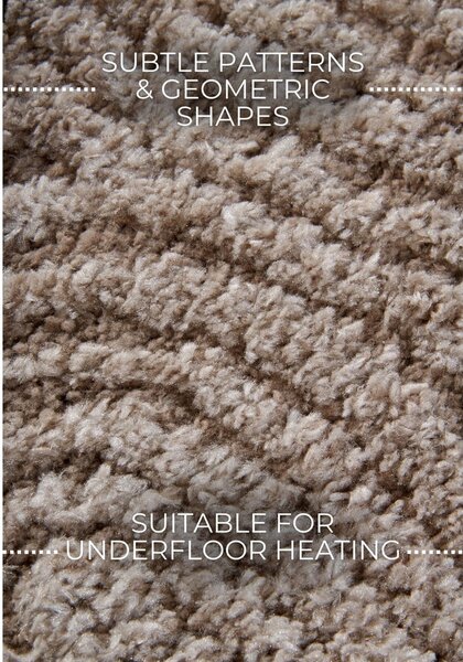 Béžový běhoun 80x240 cm Chappe Beige – Elle Decoration