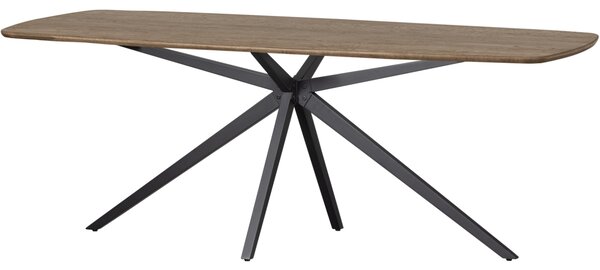 -25 % Dny MOMENTI– WOOOD Hnědý dubový jídelní stůl Tablo 220 x 100 cm