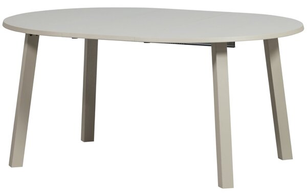 WOOOD Šedý dubový rozkládací jídelní stůl Janne 120/200 x 120 cm