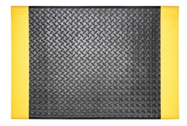 Gumová rohožka 650 Base+ Economic black/yellow 60x90 cm