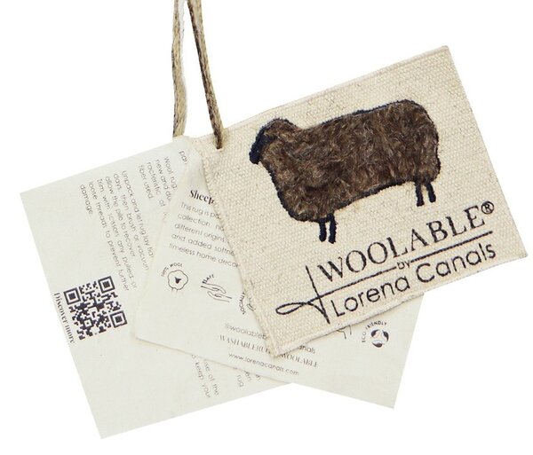 Vlněný koberec Steppe - Sheep Brown 120x170 cm