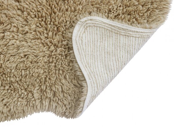 Vlněná kožešina Woolly - Sheep Beige 75x110 cm