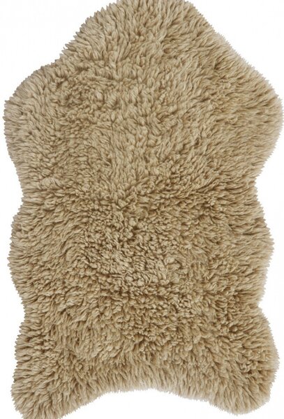 Vlněná kožešina Woolly - Sheep Beige 75x110 cm