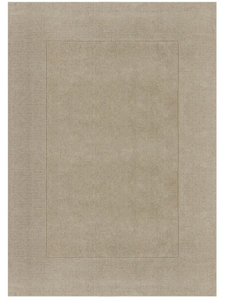 Kusový ručně tkaný koberec Tuscany Textured Wool Border Natural 120x170 cm