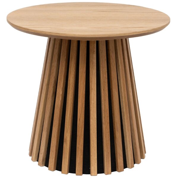 -25 % Dny MOMENTI– Nordic Living Dubový odkládací stolek Osaka 50 cm