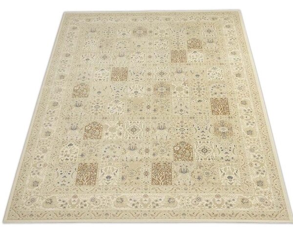 Klasický vlněný koberec Osta Diamond 7216/100 béžový 67x130 cm